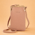 Chic Black Crossbody Bag for Women in Durable PU Leather with RFID Protection 0