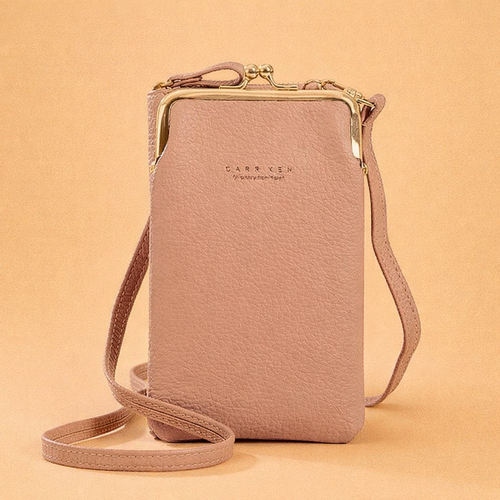 Chic Black Crossbody Bag for Women in Durable PU Leather with RFID Protection 0