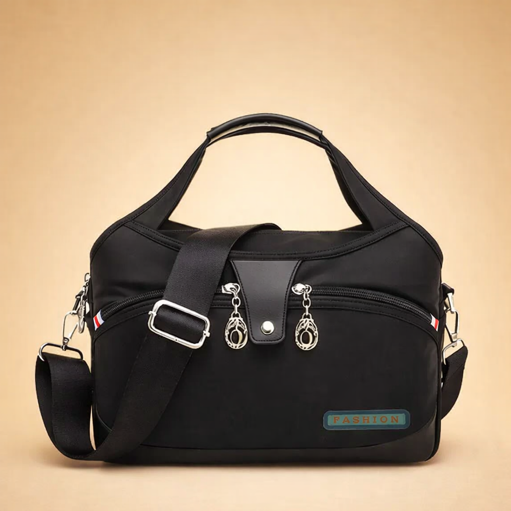 Chic Women's Anti-Theft Handbag in Polyester Blend 0