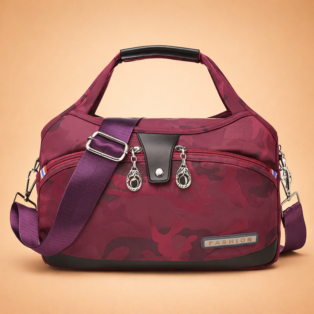 Chic Women's Anti-Theft Handbag in Polyester Blend 6