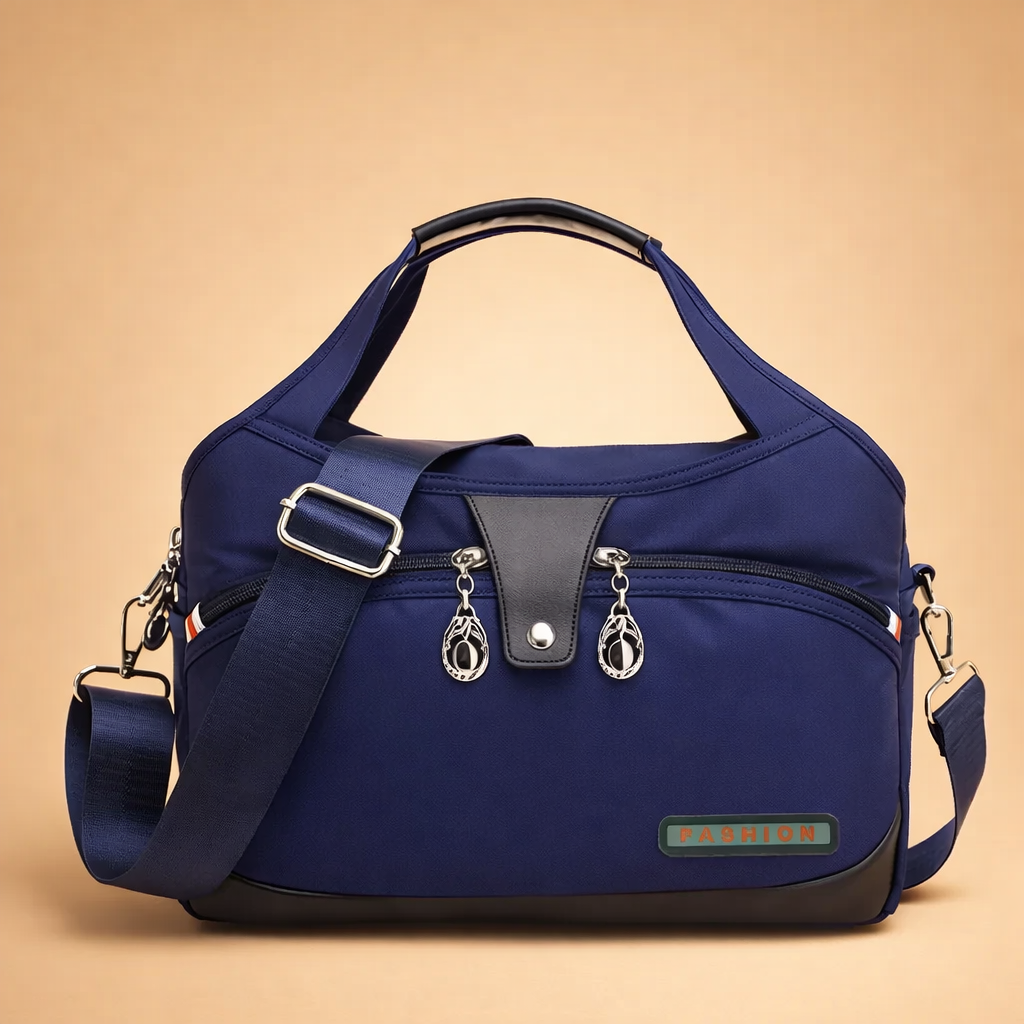 Chic Women's Anti-Theft Handbag in Polyester Blend 7