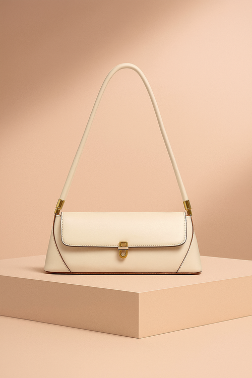 Clara | Chic Baguette Handbag with Elegant Clasp for Sophisticated Styling 1