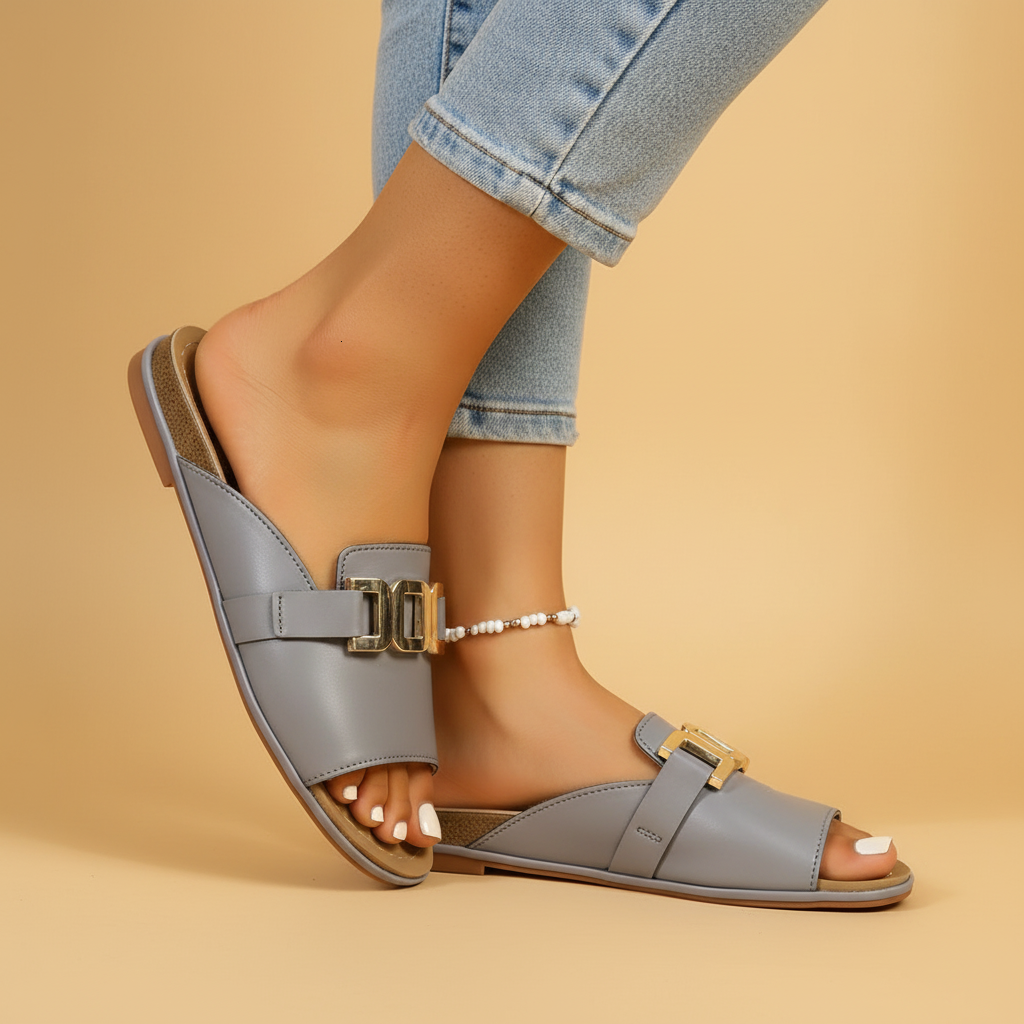 Comfy buckle sandal for women | Selina 3