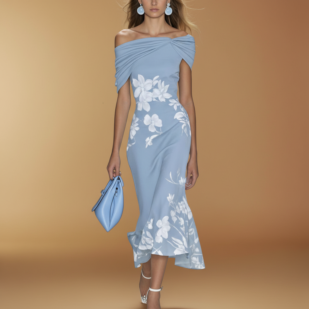 Elegant midi dress for women | Sierra 1