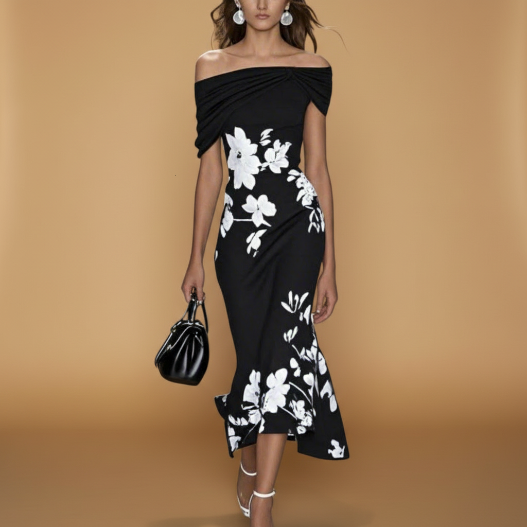Elegant midi dress for women | Sierra 2