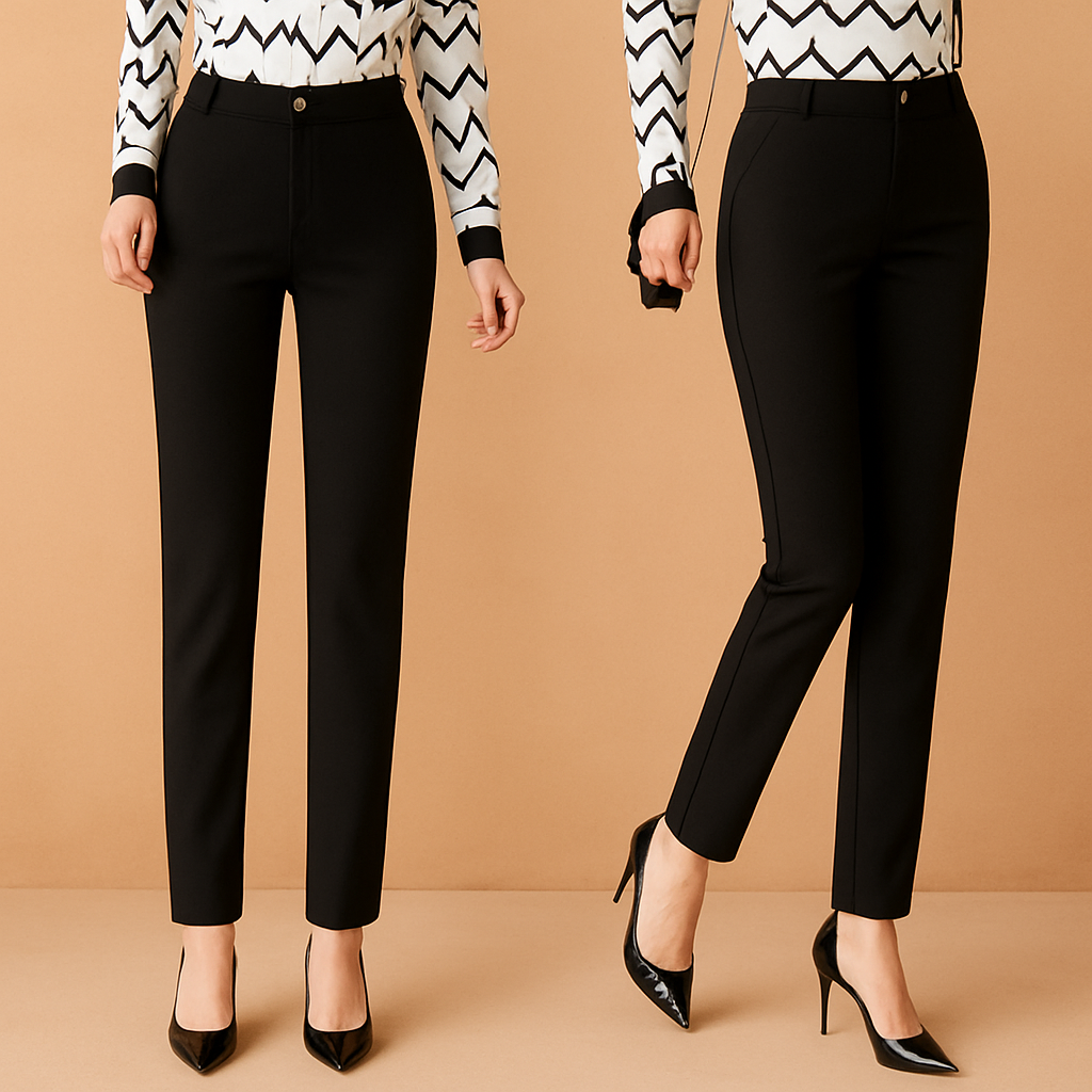 Eliza | Women's Elegant Narrow Leg Trousers for Office and Formal Wear 2
