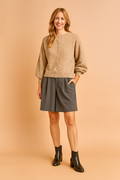 Ewelina | Versatile Button-Down Cardigan Sweater for Women in Soft Fabric 0