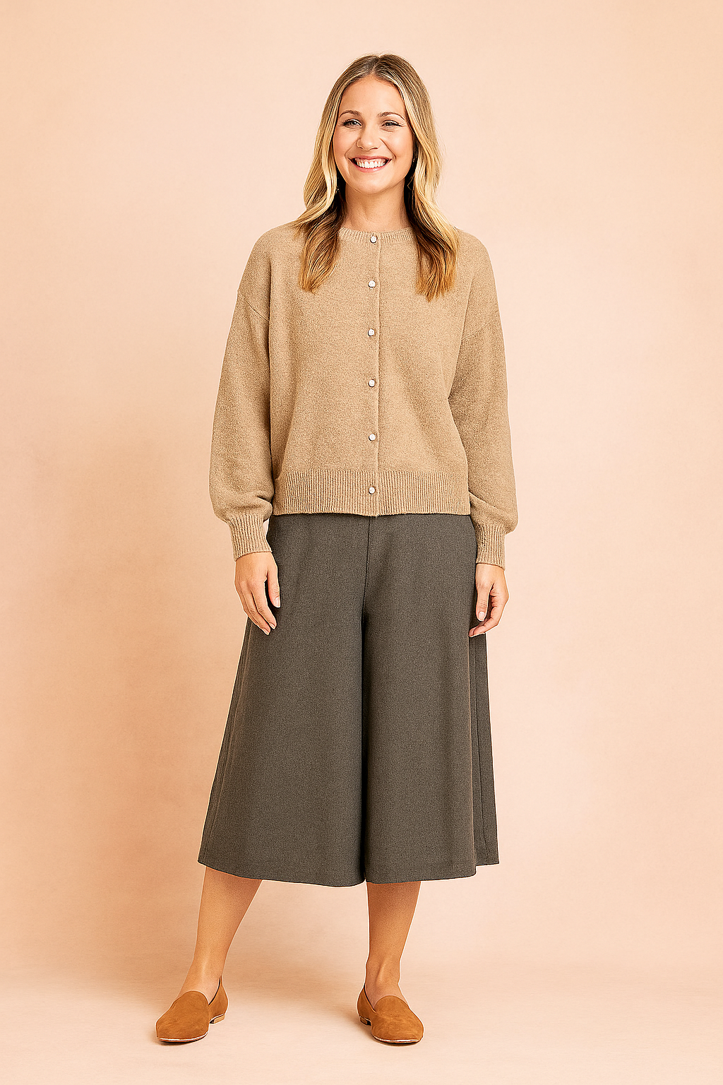 Ewelina | Versatile Button-Down Cardigan Sweater for Women in Soft Fabric 1
