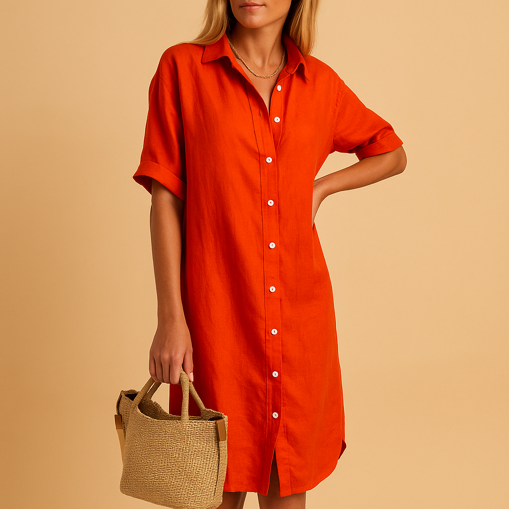 Long shirt dress for women | Brooke 3