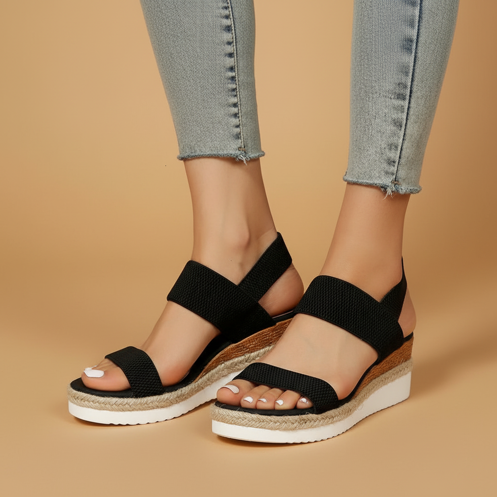 Orthopedic wedge sandal for women | Juno 2