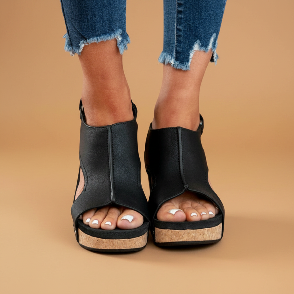Orthopedic wedge sandals for women | Mira 0