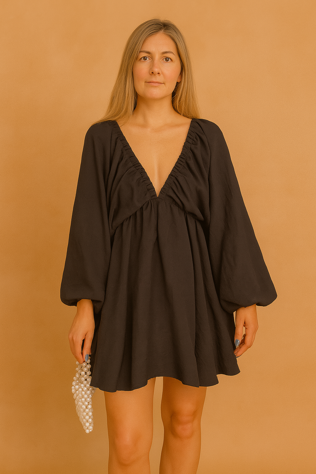 Sadie | Women's Short Sleeve Mini Dress for Summer Elegance 2