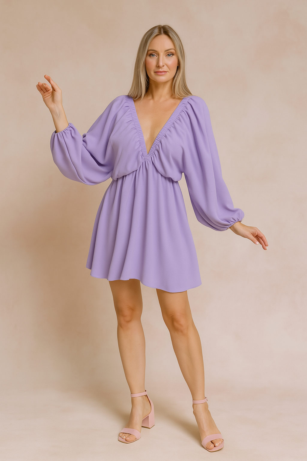 Sadie | Women's Short Sleeve Mini Dress for Summer Elegance 7