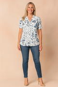 Siena | Women's Short-Sleeved Blouse for Summer Comfort and Style 0