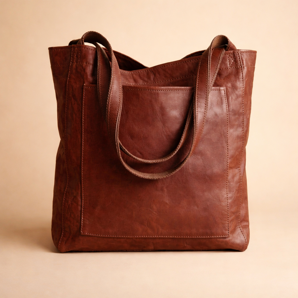 Sophisticated Large Shoulder Bag for Women | Stylish Design with Spacious Interior and External Pocket 2